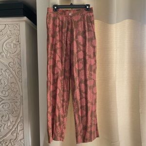 Novella Royale Silk Morgan Trouser Copper Dahlia
